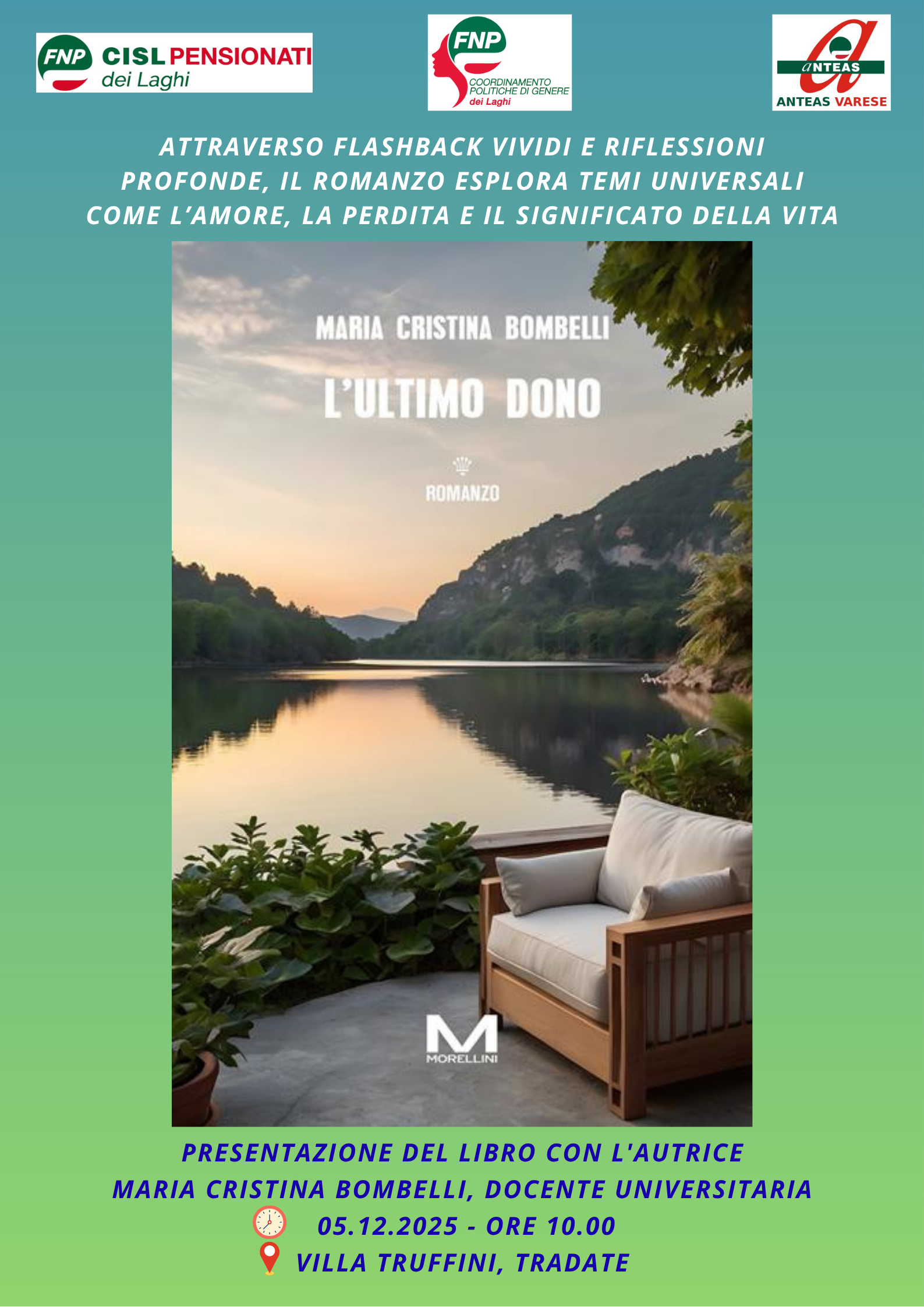 Presentazione Ultimo Dono Maria Cristina Bombelli