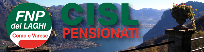 Banner Sito FNP-CISL dei Laghi
